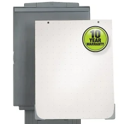 Quartet® Duramax® Total Erase™ Add On Non-Magnetic Dry-Erase Whiteboard, 42