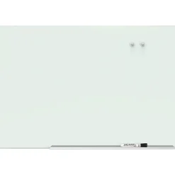 Quartet® Element™ Framed Magnetic Glass Dry-Erase Whiteboard, 85