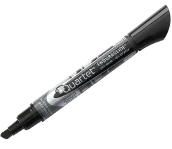 Quartet® EnduraGlide® Dry-Erase Markers, Chisel, Assorted Colors, Pack Of 4
