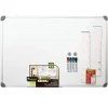 Quartet® Euro Style Magnetic Dry-Erase Whiteboard, 24" x 36", Aluminum Frame With Silver Finish