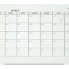 Quartet® Infinity™ Glass Magnetic Unframed Monthly Calendar Whiteboard, 24" x 36", White