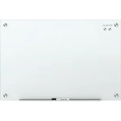 Quartet Infinity® Magnetic Glass Unframed Dry-Erase Whiteboard, 96" x 48", White