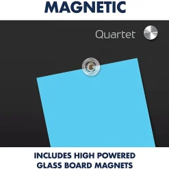 Quartet Infinity® Magnetic Glass Marker Unframed Whiteboard, 72