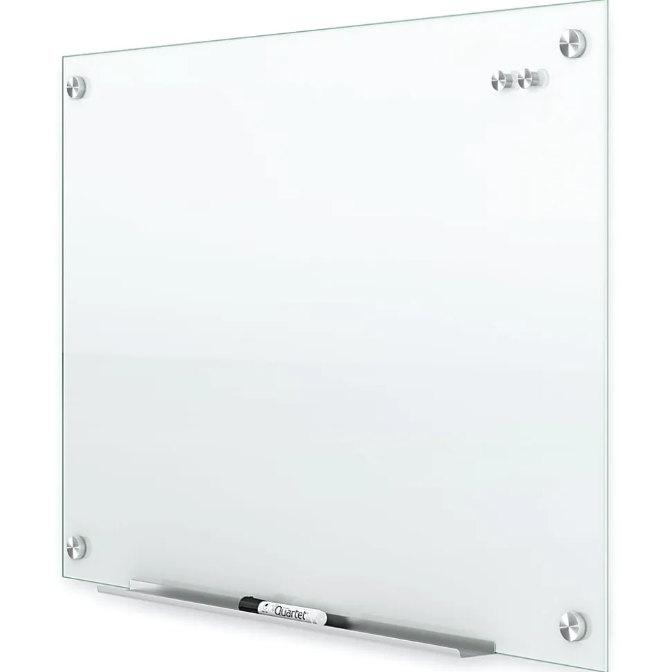 Quartet Infinity® Magnetic Glass Unframed Dry-Erase Whiteboard, 36" x 24", White
