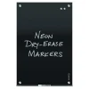 Quartet Infinity® Magnetic Glass Marker Unframed Whiteboard, 96" x 48", Black