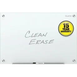 Quartet® Infinity™ Unframed Glass Non-Magnetic Dry-Erase Whiteboard, 96