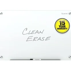 Quartet Infinity® Unframed Glass Non-Magnetic Dry-Erase Whiteboard, 72" x 48", White