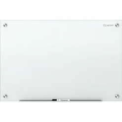 Quartet Infinity® Unframed Glass Non-Magnetic Dry-Erase Whiteboard, 72