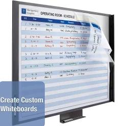 Quartet® InView™ Custom Dry-Erase Whiteboard, 37 1/2
