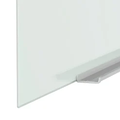 Quartet® InvisaMount™ Magnetic Glass Unframed Dry-Erase Whiteboard, 74