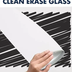 Quartet InvisaMount Vertical Glass Dry-Erase Board - 42x72 - 72