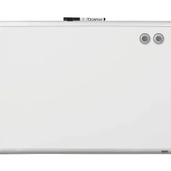 Quartet® Magnetic Dry-Erase Whiteboard, 17" x 23", Steel Frame With Black/Silver Finish
