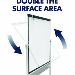Quartet Magnetic Mobile Presentation Easel - 48