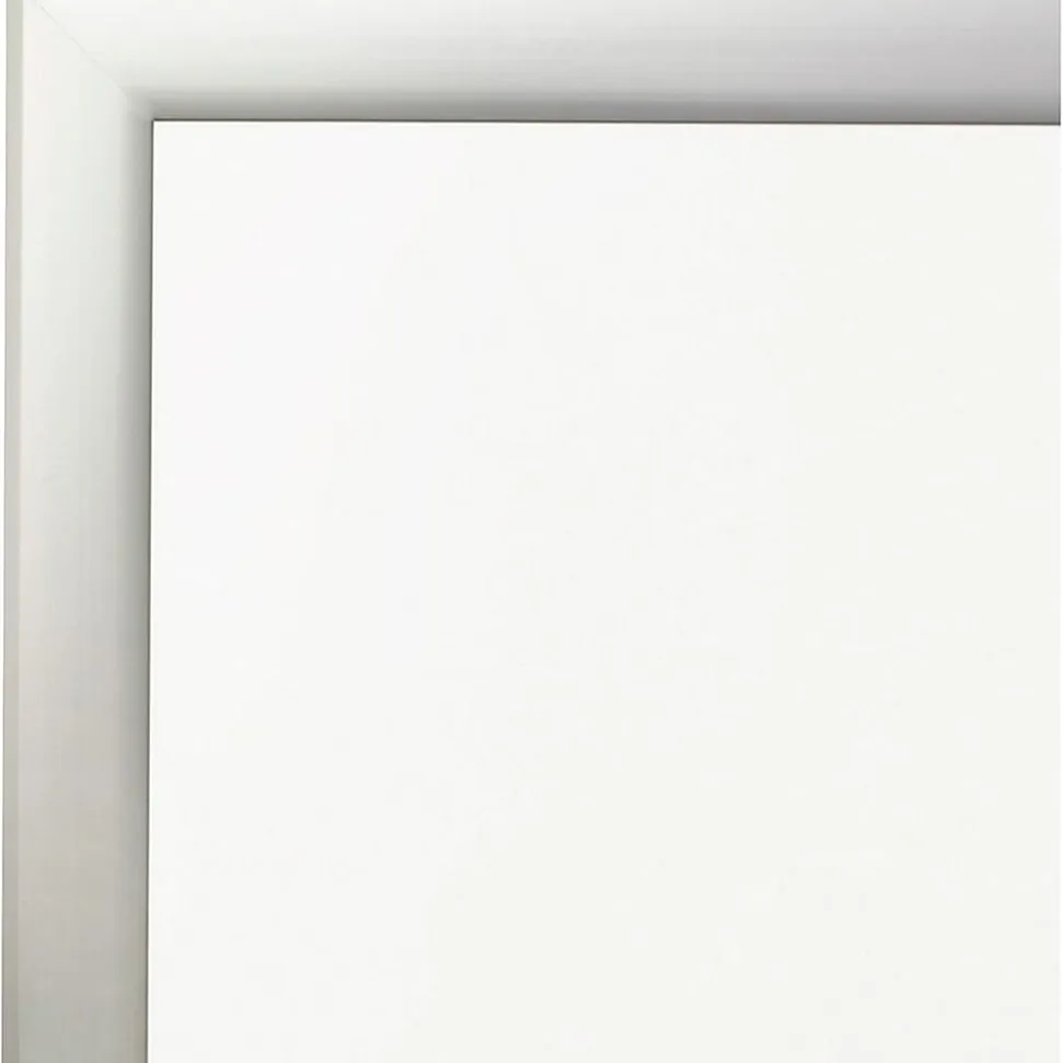Quartet® Magnetic Porcelain Dry-Erase Whiteboard, 48" x 96", Aluminum Frame With Silver Finish