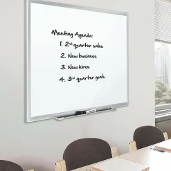 Quartet® Magnetic Porcelain Dry-Erase Whiteboard, 48