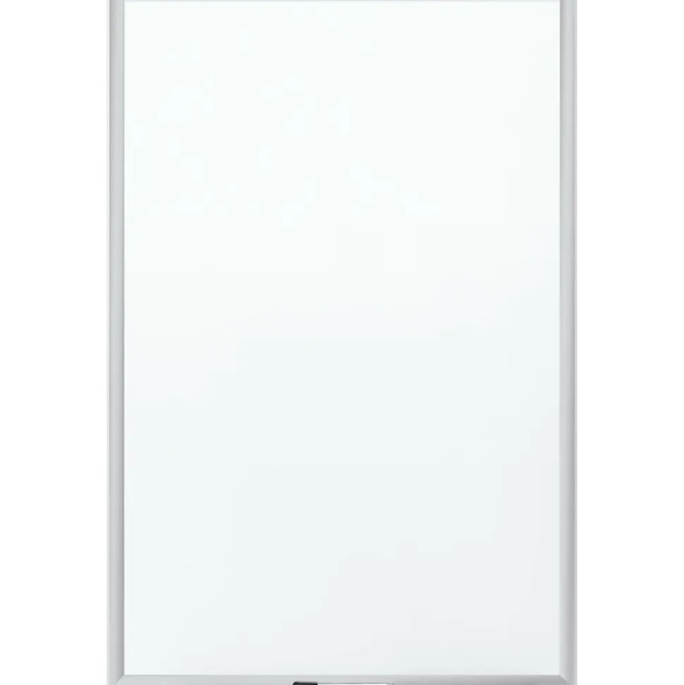 Quartet® Magnetic Porcelain Dry-Erase Whiteboard, 48" x 96", Aluminum Frame With Silver Finish