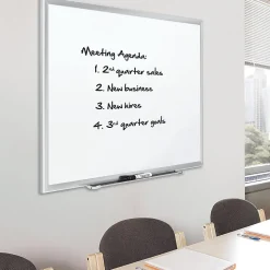 Quartet® Magnetic Porcelain Dry-Erase Whiteboard, 36