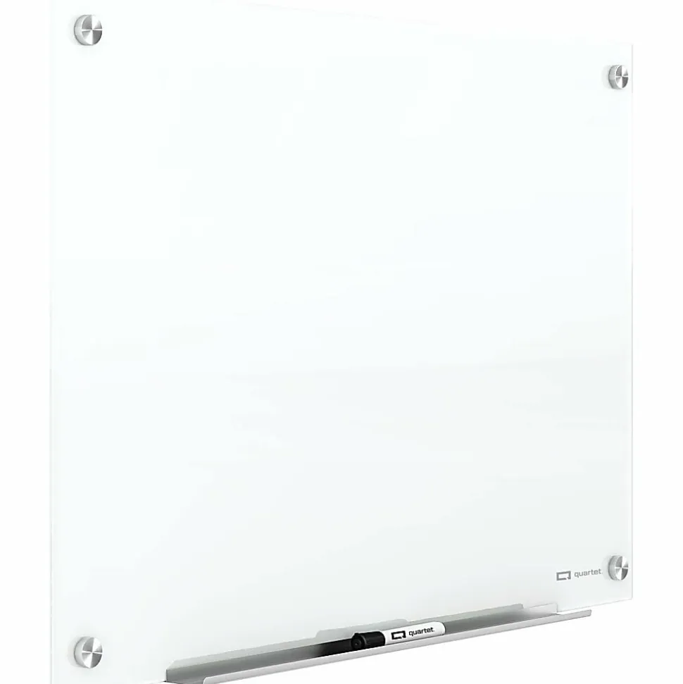 Quartet® Magnetic Unframed Dry-Erase Whiteboard, 72" x 48", Brilliance White