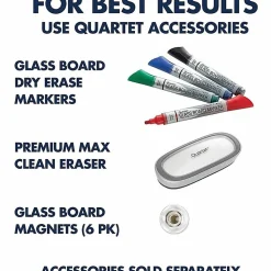 Quartet® Magnetic Unframed Dry-Erase Whiteboard, 48