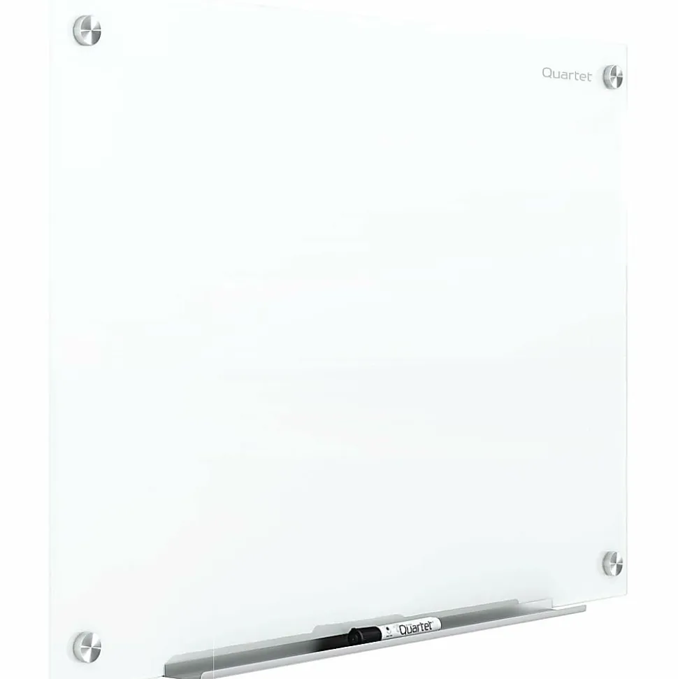 Quartet® Magnetic Unframed Dry-Erase Whiteboard, 48" x 36", Brilliance White