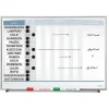 Quartet® Matrix® Magnetic Dry-Erase In/Out Board, 23" x 16", Aluminum Frame With Silver Finish