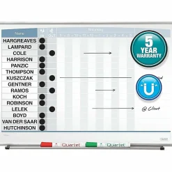 Quartet® Matrix® Magnetic Dry-Erase In/Out Board, 23" x 16", Aluminum Frame With Silver Finish