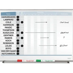 Quartet® Matrix® Magnetic Dry-Erase In/Out Board, 23