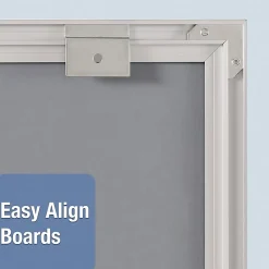 Quartet® Matrix® Magnetic Dry-Erase In/Out Board, 23