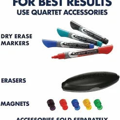 Quartet® Matrix® Magnetic Marker Dry-Erase Board, 48" x 31", Aluminum Frame With Silver Finish