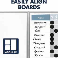 Quartet® Matrix® Magnetic Marker Dry-Erase Board, 48