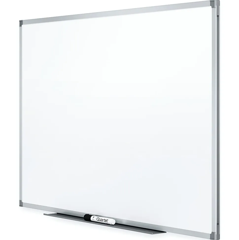 Quartet® Melamine Dry-Erase Whiteboard, 24" x 36", Aluminum Frame With Silver Finish
