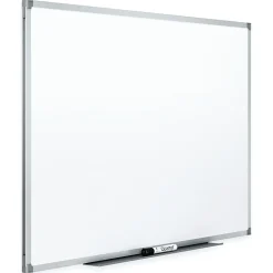 Quartet® Melamine Dry-Erase Whiteboard, 24" x 36", Aluminum Frame With Silver Finish