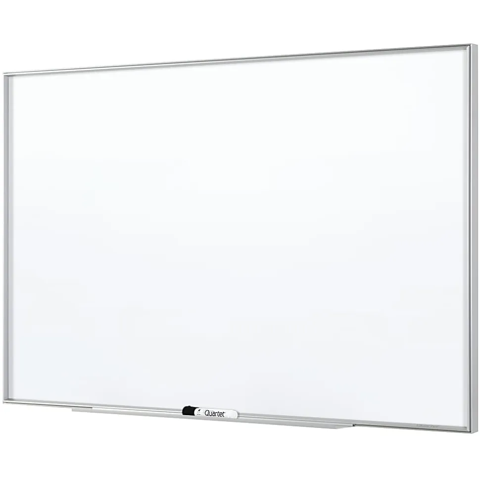 Quartet® Nano Magnetic Dry-Erase Whiteboard, 36" x 48", Aluminum Frame With Silver Finish