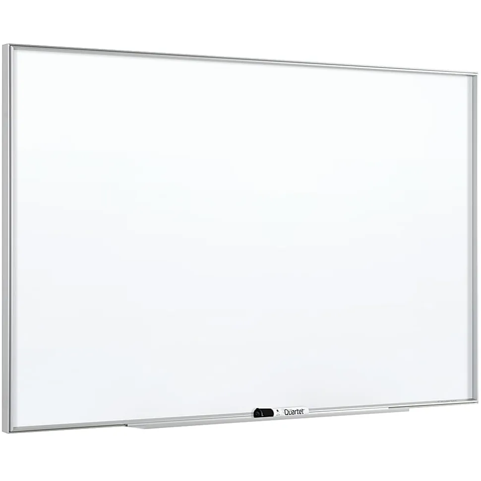 Quartet® Nano Magnetic Dry-Erase Whiteboard, 36" x 48", Aluminum Frame With Silver Finish