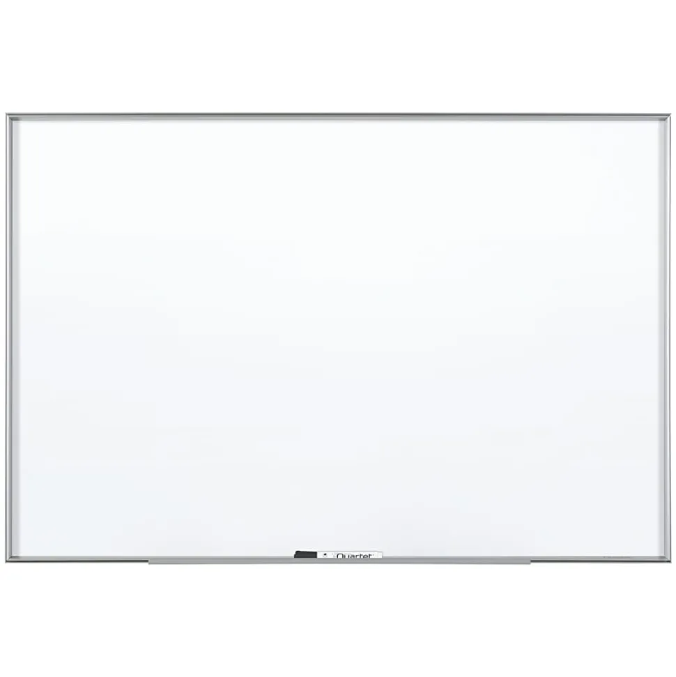 Quartet® Nano Magnetic Dry-Erase Whiteboard, 36" x 48", Aluminum Frame With Silver Finish