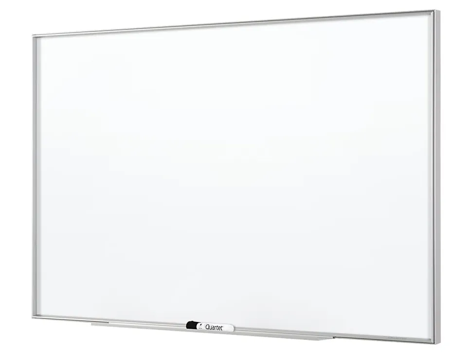 Quartet® Nano Magnetic Dry-Erase Whiteboard, 96" x 48", Aluminum Frame With Silver Finish