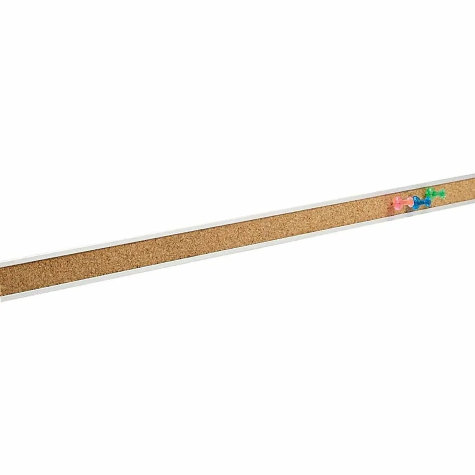 Quartet® Natural Cork Bulletin Bars, 1" x 4'