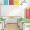 Quartet® Non-Magnetic Melamine Dry-Erase Whiteboard, 96" x 48", Aluminum Frame With Silver Finish