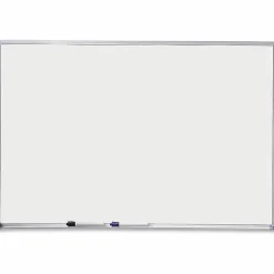 Quartet® Porcelain Dry-Erase Whiteboard, 36" x 48", Aluminum Frame With Silver Finish