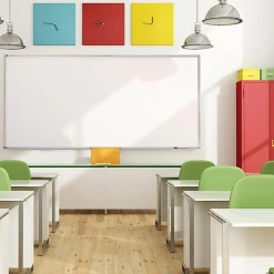 Quartet® Porcelain Dry-Erase Whiteboard, 36" x 48", Aluminum Frame With Silver Finish