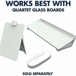 Quartet Premium Glass Board Dry-erase Markers - Erasable - Black, Blue, Red, Green Ink - Liquid - 6 / Pack
