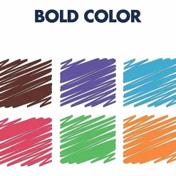 Quartet Premium Glass Board Dry-erase Markers - Pink, Blue, Green, Orange, Purple, Brown Ink - Liquid - 6 / Pack