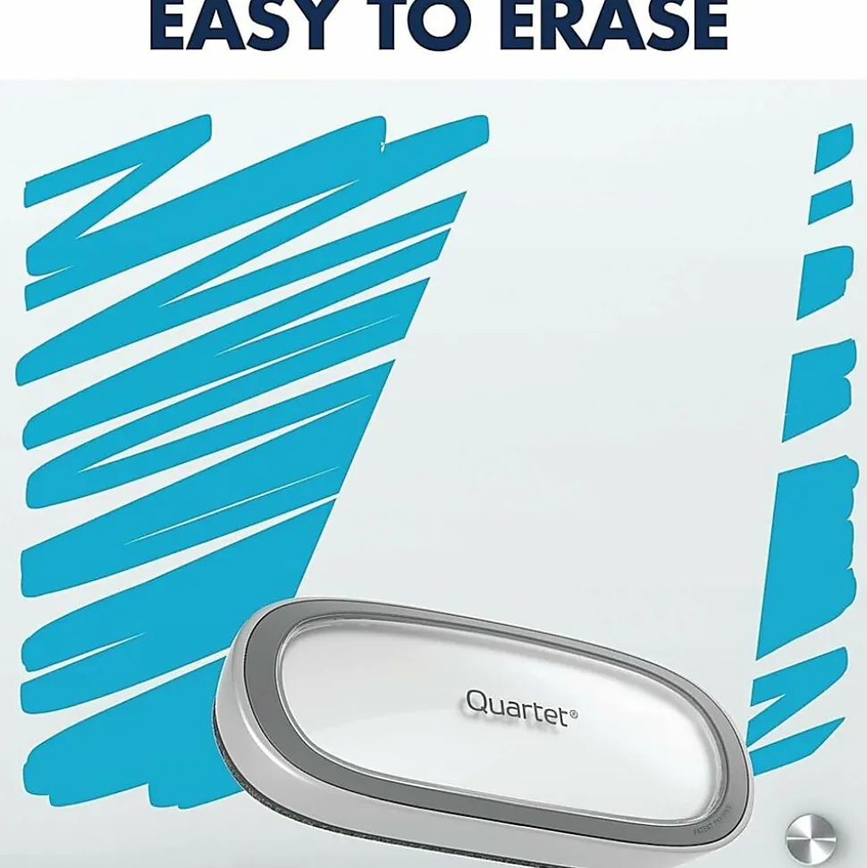 Quartet Premium Glass Board Dry-erase Markers - Pink, Blue, Green, Orange, Purple, Brown Ink - Liquid - 6 / Pack