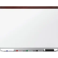 Quartet® Prestige™ 2 DuraMax® Porcelain Magnetic Dry-Erase Whiteboard, 48