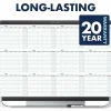Quartet® Prestige® 2 Magnetic Dry-Erase 12 Month Calendar Board, 36" x 24", Total Erase® Surface