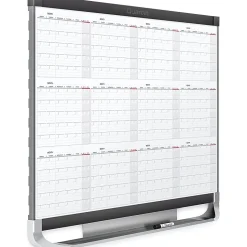 Quartet® Prestige® 2 Magnetic Dry-Erase 12 Month Calendar Board, 36