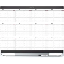 Quartet® Prestige® 2 Magnetic Dry-Erase 12 Month Calendar Board, 36