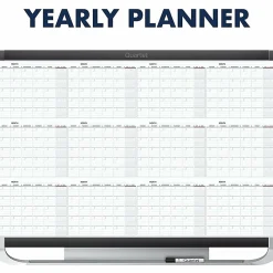 Quartet® Prestige® 2 Magnetic Dry-Erase 12 Month Calendar Board, 36
