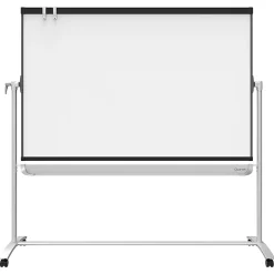 Quartet® Prestige® 2 Magnetic Dry-Erase Whiteboard With Mobile Easel, 72" x 48", Plastic Frame With Graphite Finish