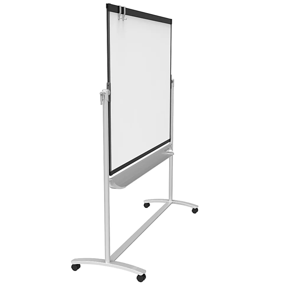 Quartet® Prestige® 2 Magnetic Dry-Erase Whiteboard With Mobile Easel, 72" x 48", Plastic Frame With Graphite Finish